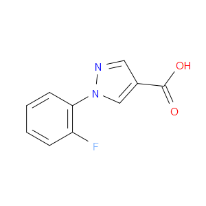 1-(2-FLUOROPHENYL)-1H-PYRAZOLE-4-CARBOXYLIC ACID