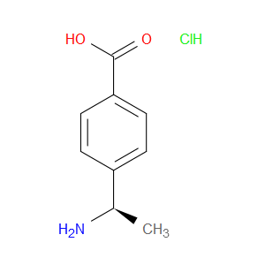 (R)-4-(1-AMINOETHYL)BENZOIC ACID HYDROCHLORIDE - Click Image to Close