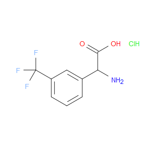 2-AMINO-2-(3-(TRIFLUOROMETHYL)PHENYL)ACETIC ACID HYDROCHLORIDE