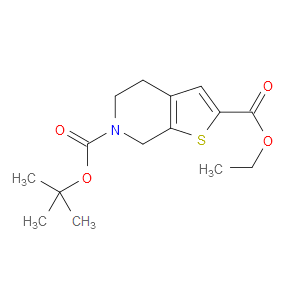 6-TERT-BUTYL 2-ETHYL 4,5-DIHYDROTHIENO[2,3-C]PYRIDINE-2,6(7H)-DICARBOXYLATE - Click Image to Close