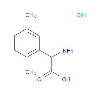 2-AMINO-2-(2,5-DIMETHYLPHENYL)ACETIC ACID HYDROCHLORIDE