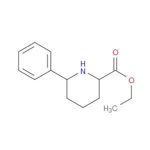 ETHYL 6-PHENYLPIPERIDINE-2-CARBOXYLATE
