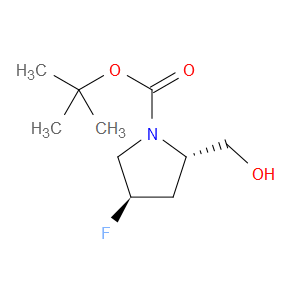 (2S,4R)-TERT-BUTYL 4-FLUORO-2-(HYDROXYMETHYL)PYRROLIDINE-1-CARBOXYLATE