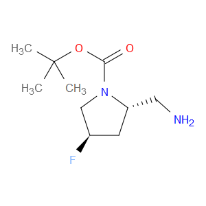 TERT-BUTYL (2S,4R)-2-(AMINOMETHYL)-4-FLUORO-1-PYRROLIDINECARBOXYLATE