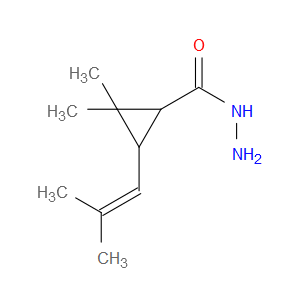 2,2-DIMETHYL-3-(2-METHYL-1-PROPENYL)CYCLOPROPANECARBOHYDRAZIDE