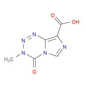 3-METHYL-4-OXO-3,4-DIHYDROIMIDAZO[5,1-D][1,2,3,5]TETRAZINE-8-CARBOXYLIC ACID