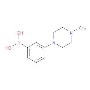 3-(4-METHYLPIPERAZIN-1-YL)PHENYLBORONIC ACID