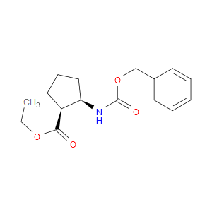 ETHYL (1S,2R)-2-(CBZ-AMINO)CYCLOPENTANECARBOXYLATE