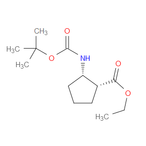 ETHYL (1R,2S)-2-(BOC-AMINO)CYCLOPENTANECARBOXYLATE - Click Image to Close
