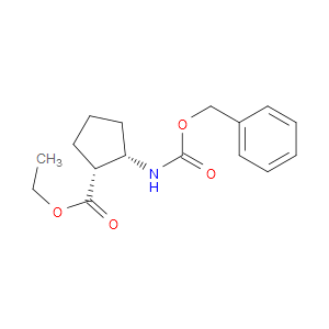 ETHYL (1R,2S)-2-(CBZ-AMINO)CYCLOPENTANECARBOXYLATE