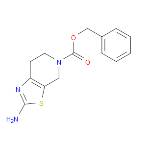 2-AMINO-5-CBZ-4,5,6,7-TETRAHYDROTHIAZOLO[5,4-C]PYRIDINE - Click Image to Close