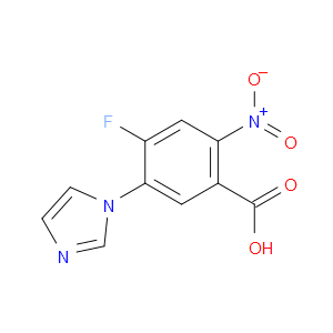 4-FLUORO-5-(1H-IMIDAZOL-1-YL)-2-NITROBENZOIC ACID