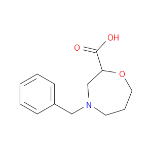 4-BENZYL-2-HOMOMORPHOLINECARBOXYLIC ACID