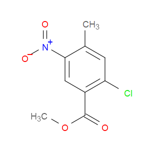 METHYL 2-CHLORO-4-METHYL-5-NITROBENZOATE - Click Image to Close