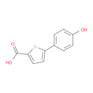 5-(4-HYDROXYPHENYL)THIOPHENE-2-CARBOXYLIC ACID