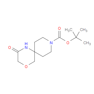 TERT-BUTYL 2-OXO-4-OXA-1,9-DIAZASPIRO[5.5]UNDECANE-9-CARBOXYLATE