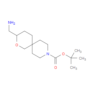 TERT-BUTYL 3-(AMINOMETHYL)-2-OXA-9-AZASPIRO[5.5]UNDECANE-9-CARBOXYLATE