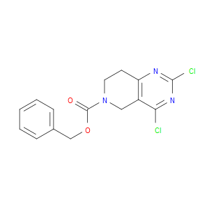BENZYL 2,4-DICHLORO-7,8-DIHYDROPYRIDO[4,3-D]PYRIMIDINE-6(5H)-CARBOXYLATE