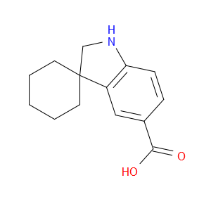 SPIRO[CYCLOHEXANE-1,3'-INDOLINE]-5'-CARBOXYLIC ACID