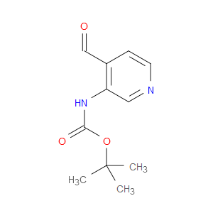 TERT-BUTYL 4-FORMYLPYRIDIN-3-YLCARBAMATE - Click Image to Close