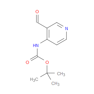 TERT-BUTYL (3-FORMYLPYRIDIN-4-YL)CARBAMATE - Click Image to Close