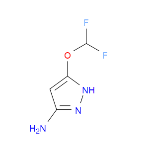 5-(DIFLUOROMETHOXY)-1H-PYRAZOL-3-AMINE