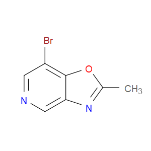 7-BROMO-2-METHYLOXAZOLO[4,5-C]PYRIDINE - Click Image to Close