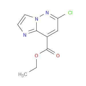 ETHYL 6-CHLOROIMIDAZO[1,2-B]PYRIDAZINE-8-CARBOXYLATE - Click Image to Close