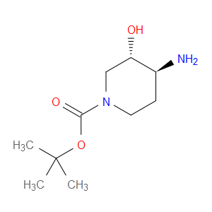 TERT-BUTYL (3S,4S)-4-AMINO-3-HYDROXYPIPERIDINE-1-CARBOXYLATE - Click Image to Close