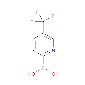 (5-(TRIFLUOROMETHYL)PYRIDIN-2-YL)BORONIC ACID