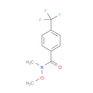 N-METHOXY-N-METHYL-4-(TRIFLUOROMETHYL)BENZAMIDE