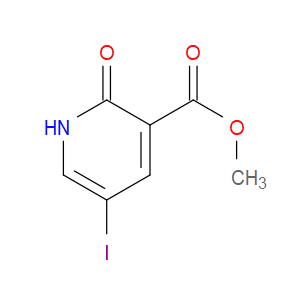 METHYL 5-IODO-2-OXO-1,2-DIHYDROPYRIDINE-3-CARBOXYLATE