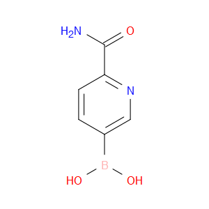 (6-CARBAMOYLPYRIDIN-3-YL)BORONIC ACID