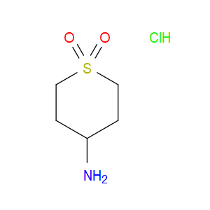 4-AMINOTETRAHYDRO-2H-THIOPYRAN 1,1-DIOXIDE HYDROCHLORIDE - Click Image to Close