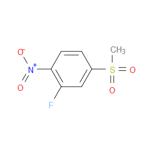 2-FLUORO-4-(METHYLSULFONYL)NITROBENZENE