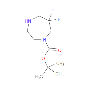 TERT-BUTYL 6,6-DIFLUORO-1,4-DIAZEPANE-1-CARBOXYLATE - Click Image to Close
