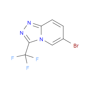 6-BROMO-3-(TRIFLUOROMETHYL)-[1,2,4]TRIAZOLO[4,3-A]PYRIDINE