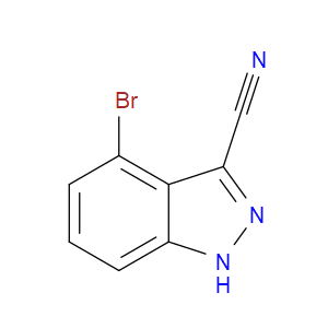 4-BROMO-1H-INDAZOLE-3-CARBONITRILE