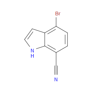 4-BROMO-1H-INDOLE-7-CARBONITRILE - Click Image to Close