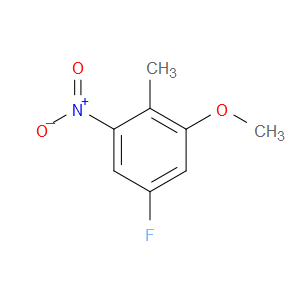 5-FLUORO-1-METHOXY-2-METHYL-3-NITROBENZENE