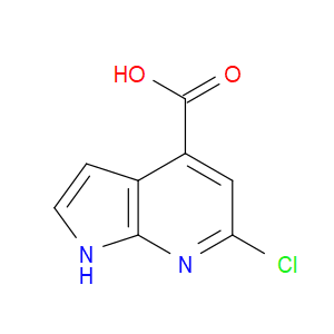 6-CHLORO-1H-PYRROLO[2,3-B]PYRIDINE-4-CARBOXYLIC ACID - Click Image to Close