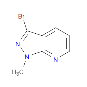 3-BROMO-1-METHYL-1H-PYRAZOLO[3,4-B]PYRIDINE - Click Image to Close