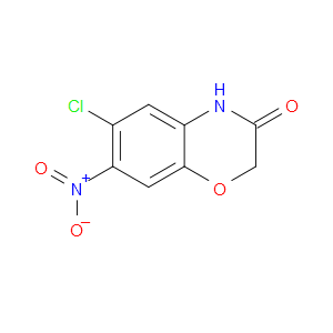 6-CHLORO-7-NITRO-2H-1,4-BENZOXAZIN-3(4H)-ONE