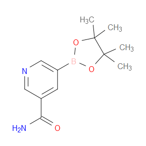 5-(4,4,5,5-TETRAMETHYL-1,3,2-DIOXABOROLAN-2-YL)NICOTINAMIDE - Click Image to Close