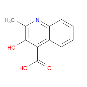 3-HYDROXY-2-METHYLQUINOLINE-4-CARBOXYLIC ACID - Click Image to Close