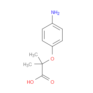 2-(4-AMINOPHENOXY)-2-METHYLPROPANOIC ACID - Click Image to Close