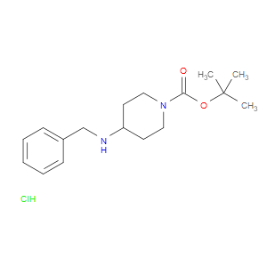 TERT-BUTYL 4-(BENZYLAMINO)PIPERIDINE-1-CARBOXYLATE HYDROCHLORIDE