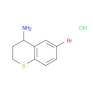 6-BROMO-3,4-DIHYDRO-2H-THIOCHROMEN-4-AMINE HYDROCHLORIDE - Click Image to Close