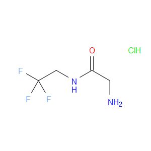 2-AMINO-N-(2,2,2-TRIFLUOROETHYL)ACETAMIDE HYDROCHLORIDE - Click Image to Close