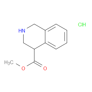METHYL 1,2,3,4-TETRAHYDROISOQUINOLINE-4-CARBOXYLATE HYDROCHLORIDE - Click Image to Close